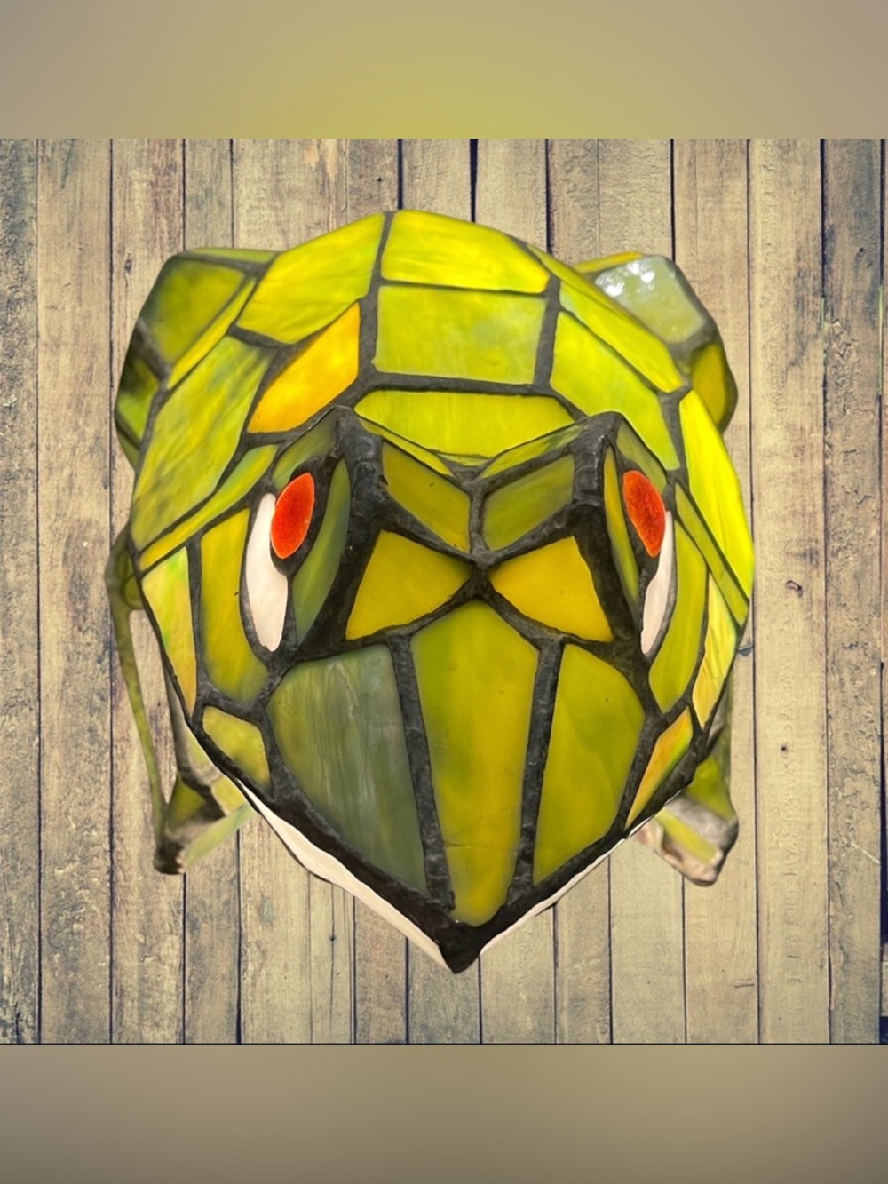 Tiffany Style Stained Glass Lamp | Mr.Frog
